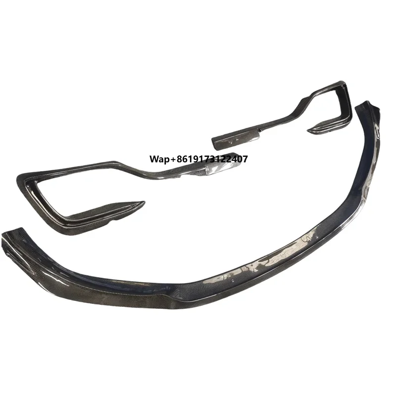 

For Ghibli Carbon Fiber Front Lip Ghibli Upgrade Front Bumper Body Kit Front Lip