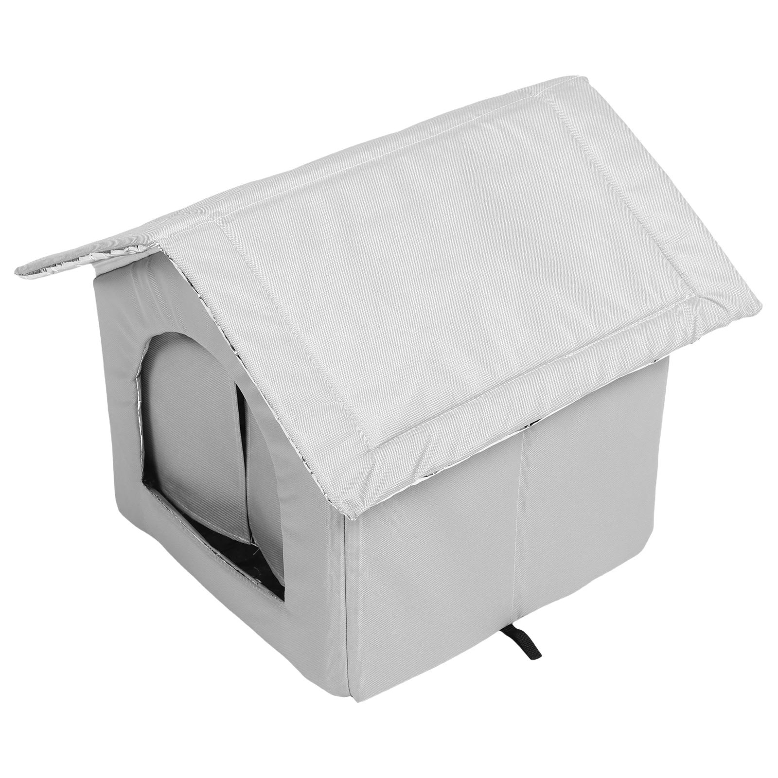 

1pcs Pet Igloo Cooling House Cats Cave Hideaway Self Chilling Pad Portable Tent Air Conditioned Bed Small Dog Shelter Summer