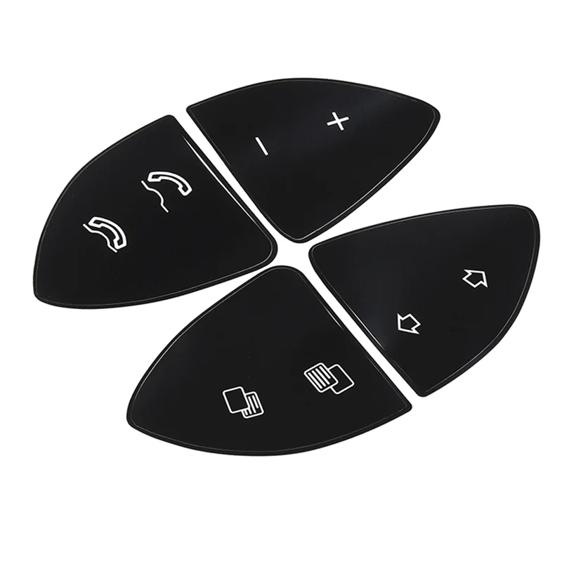 Car Stickers Car Steering Wheel Repair Button Stickers Kit for Mercedes Benz W220 S430 S500 S600 CL500 CL600