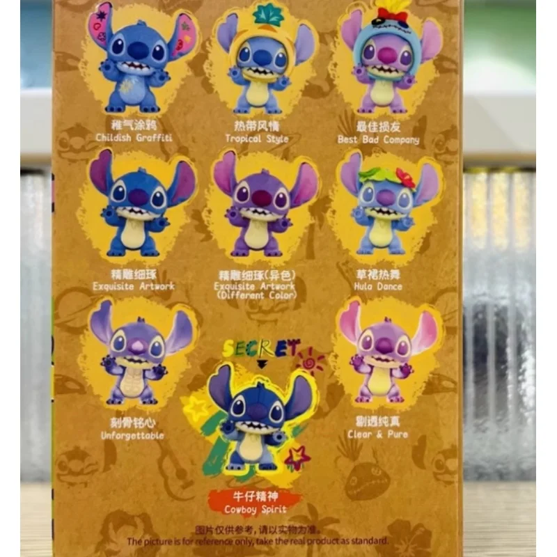 Miniso Disney Lilo & Stitch Mystery Box Stitch Blind Box Pvc-model Transformation Series Mysterieuze verrassende karaktergeschenken