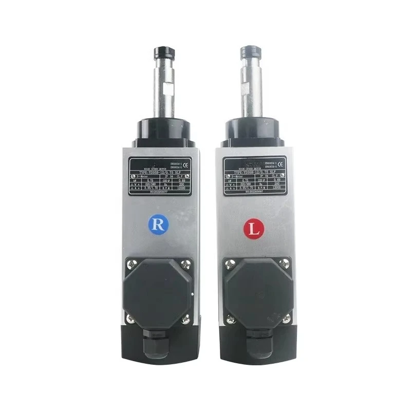 0.75Kw 12000/18000RPM woodworking tools numerical control edge banding machine high speed spindle motor motor