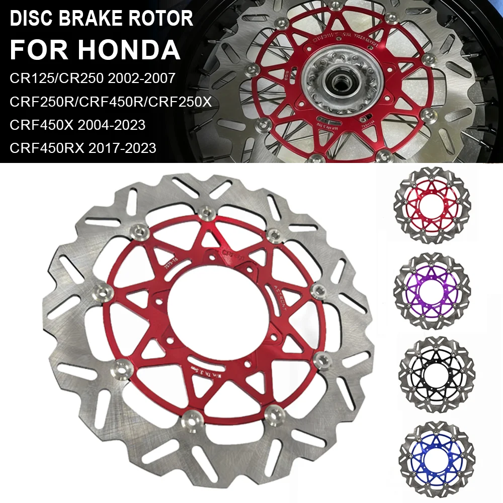 

320mm Disc Brake Disc Front Floating Brake Disc for Honda CR125 CR250 CRF250R CRF250X CRF250RX CRF450R CRF450RX 2017-2022
