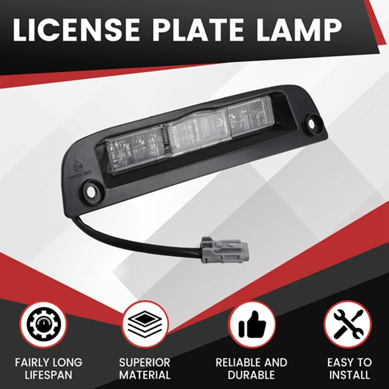 Conjunto de luz traseira da placa de licença do carro para tanque 300 4108100 XKM01A