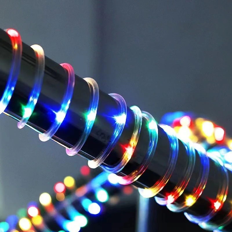Solar String Light Outdoor Tube Rope Lights Waterproof Tube Lights for Outdoor Home Garden Parties Decor Led Lights Outdoor