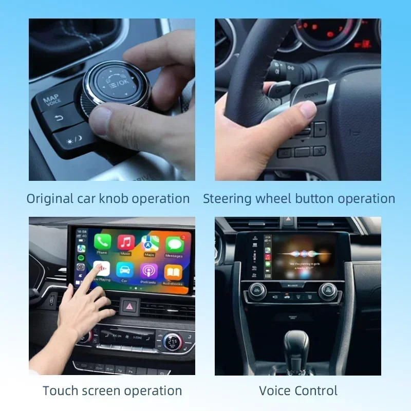 Adaptor nirkabel Android Auto CarPlay, baru, adaptor nirkabel Mini pintar, pasang dan mainkan, WiFi, koneksi cepat, Universal, untuk Nissan VW UP