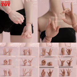 Worldbox AT209 AT208 1/6 Female The Hands One-piece Forearm of Girl Body Action Figure Dolls Replaceable Accessory Model
