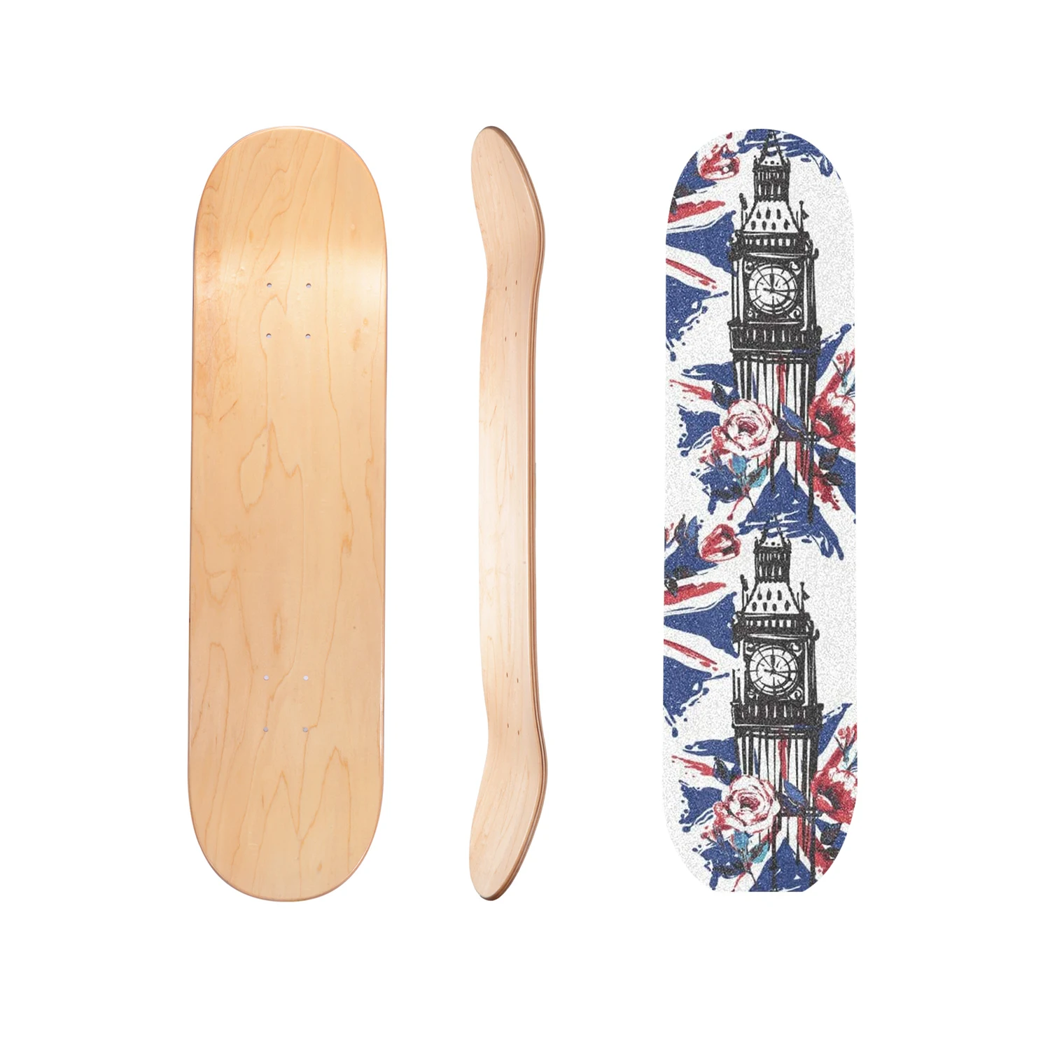 Blank Old School Maple Cruiser Skate Board Wholesale Skate Decks