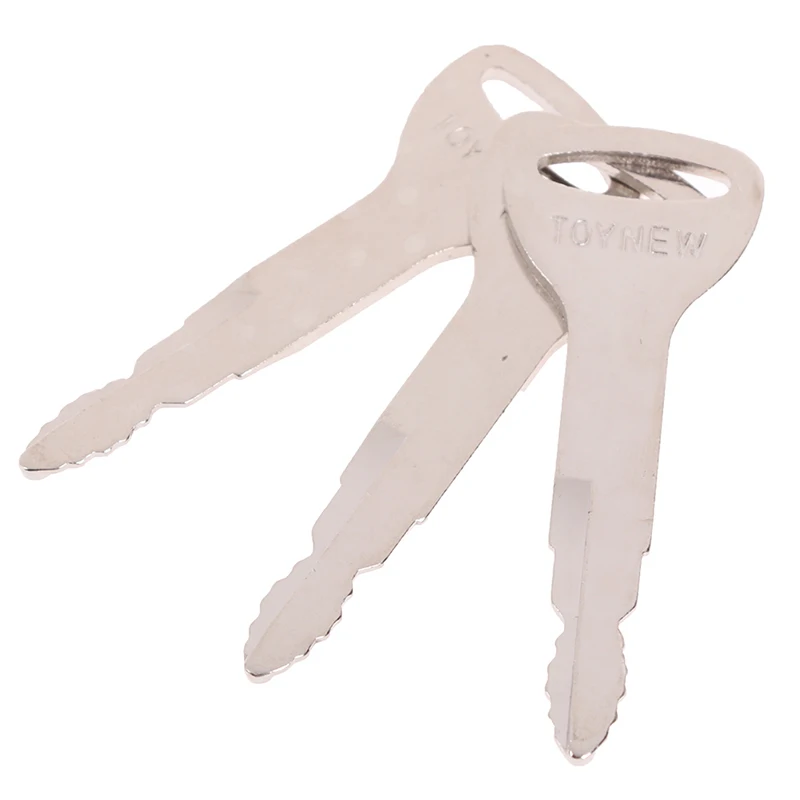 3Pcs Equipment Forklift Ignition Keys New Style replaces part # A62597