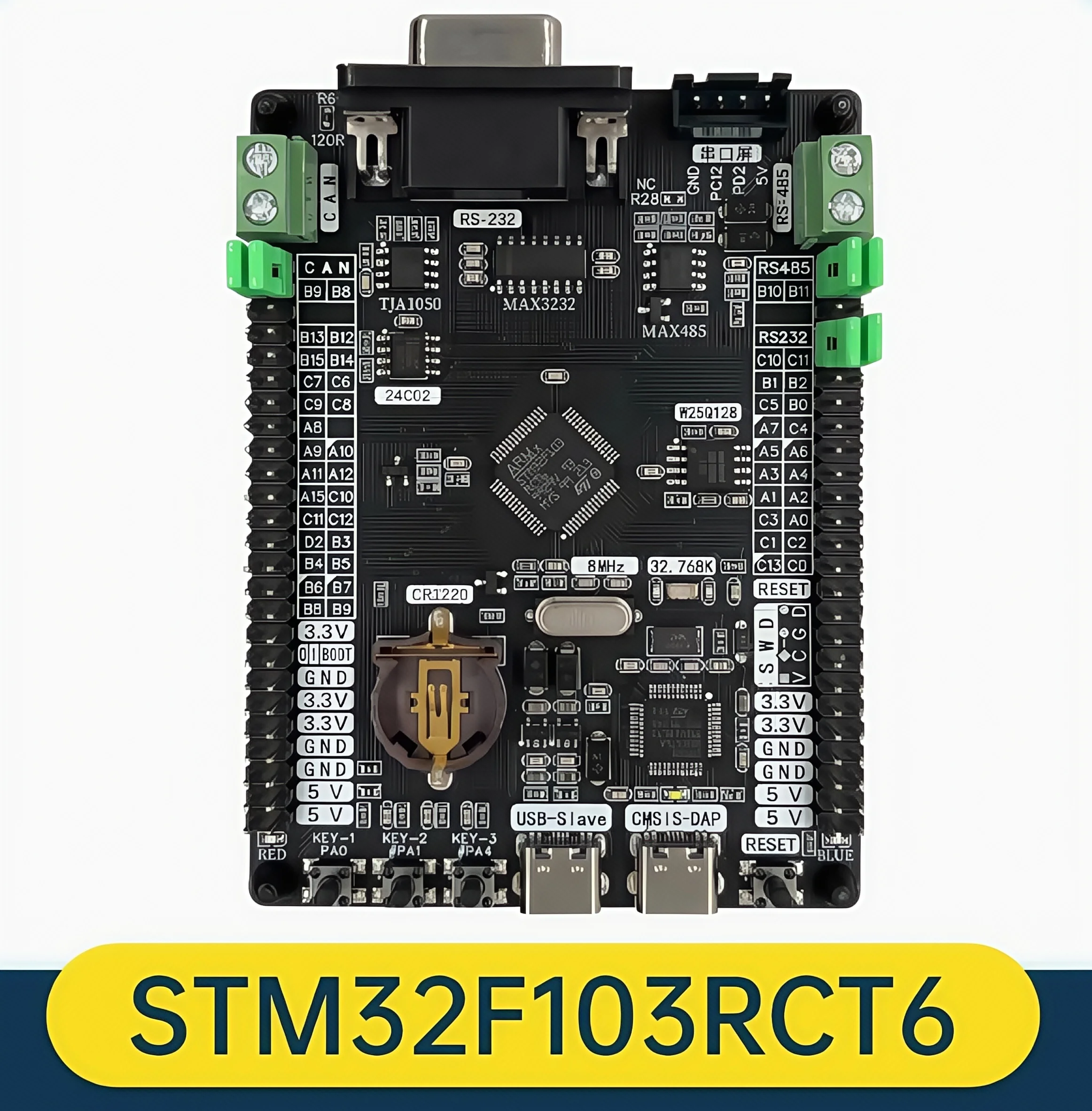 

Плата разработки STM32 CAN RS485 RS232 Промышленный контроллер USB-TTL STM32F103RCT6 STM32F103VET6 STM32F407VET6