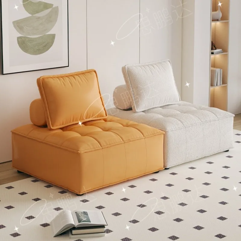 High Quality Single Living Room Sofa Lounge Floor Designer Unusual Modular Couch Reading Sofa Inflavel Living Room Furniture