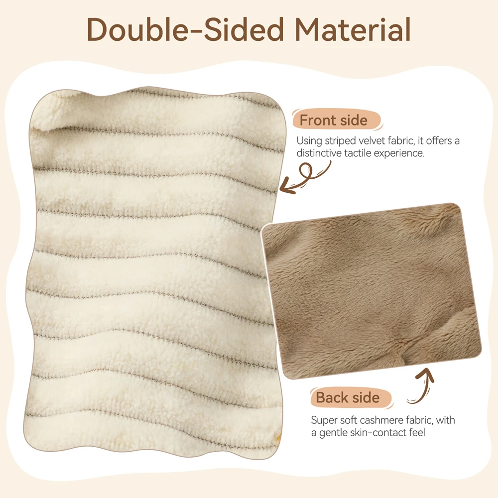Baby Comfort Security Blanket Silicone Teether Baby Rattle Toys Sound Paper Soft Plush Bear Snuggle Sensory Toys Newborn Gift