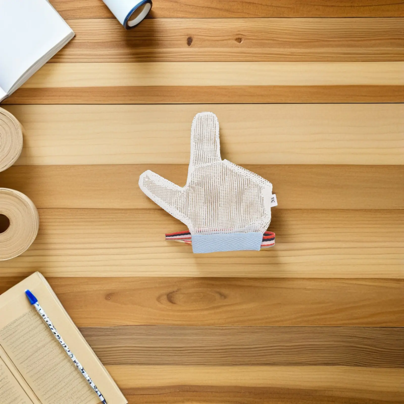 

1Pair Baby Anti Thumb Sucking Mittens White Soft Breathable Infant Finger Guard for Stop Nail Biting and Thumb Sucking