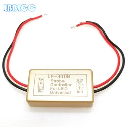 1x LF-300B Flash Strobe Controller Box Continuous Flashing Module H1 H4 H7 H8/H9/H11 9005/9006 Socket for LED Headlight Foglamp