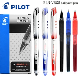Japan Pilot Grip Ballpoint Pen BLN-VBG5 Straight Liquid Gel Pen Large Capacity Replaceable Refill 0.5mm Office School Stationery