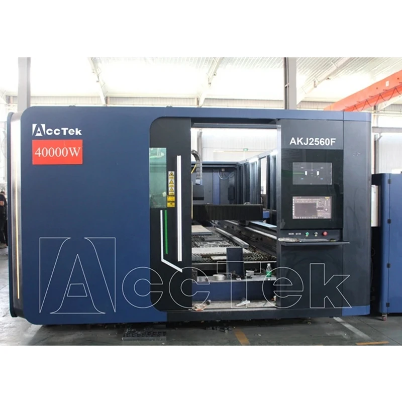 CNC tube laser cutting and plate cutter machine AKJ2560/2080 for carbon/stailss cutting