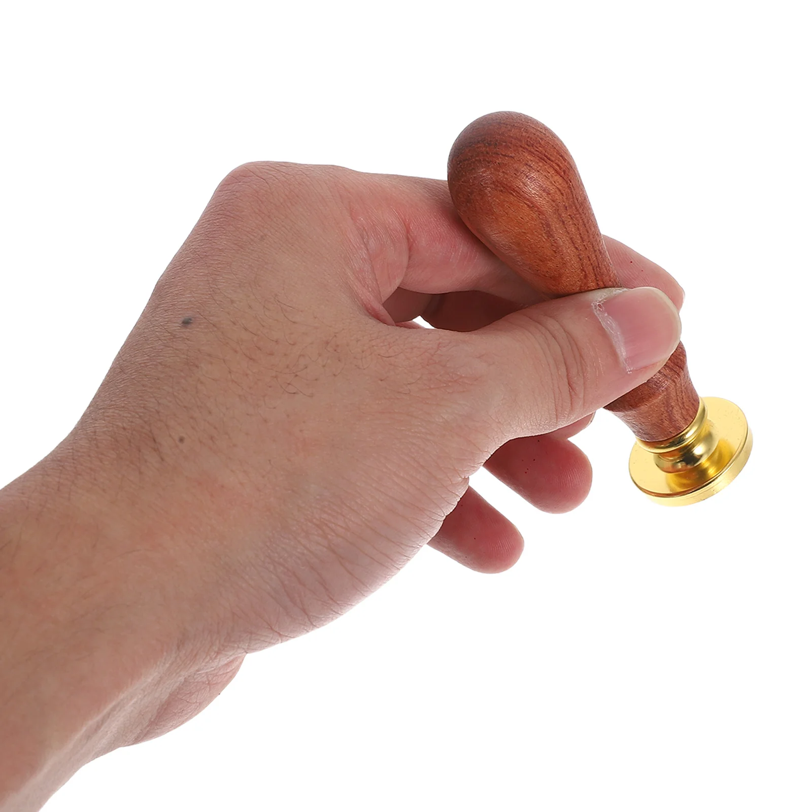 1Set Retro Wax Seal Kit Alloy Heads Wooden Handle Christmas Sealing Kit Invitations Handmade Envelope