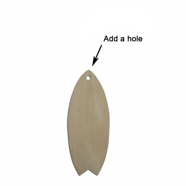 5,1–20,3 cm dick, unlackiert, blanko, Holz, unter dem Meer, Tier-Dophin-Laser, ausgeschnitten, Holzform, Bastelbedarf, Holzhandwerk-Ausschnitt – Detail 10