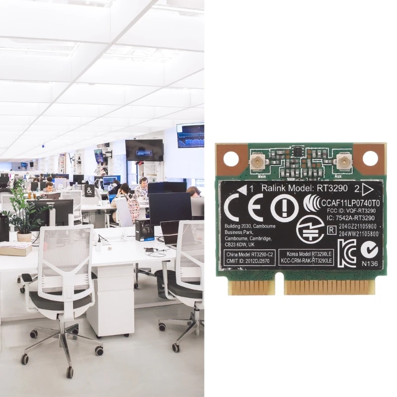 Bezprzewodowa karta Half Mini PCI-E 150 s 2,4 zgodna Bluetoothem dla CQ58