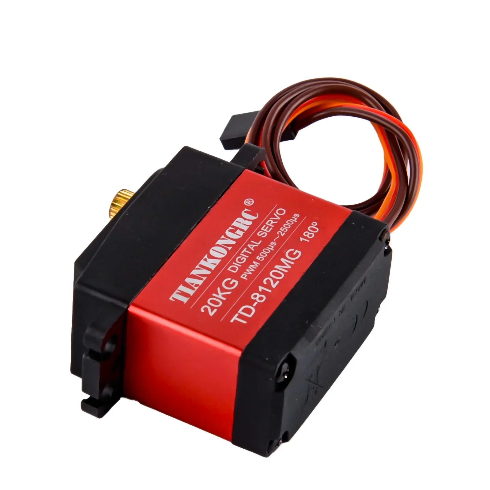 TD-8120MG 20 кг водонепроницаемый цифровой сервопривод с высоким крутящим моментом для радиоуправляемого робота-автомобиля с сервоприводом 25 т