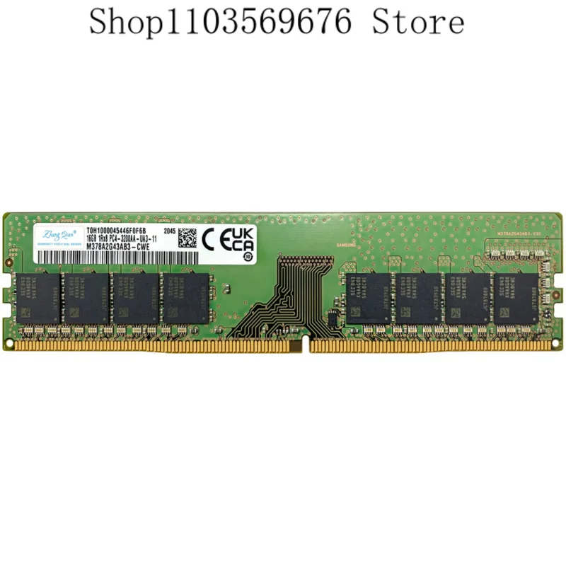 

For 16G 1RX8 PC4-3200AA-UA3-11 M378A2G43AB3-CWE Desktop