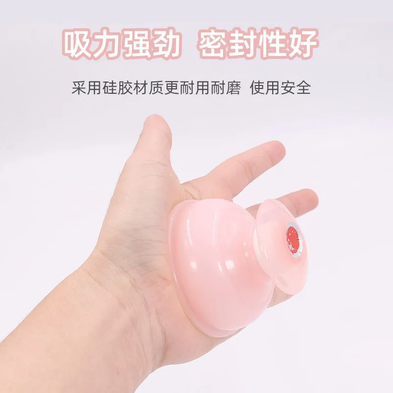 Round Silicone Cupping Device Massage Vacuum Cups Anti Cellulite Cupping Family Full Body Massage Tools Cupping Chinese Medicine