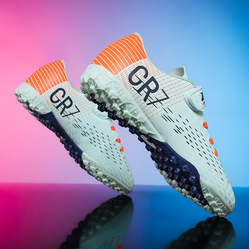 Neue Fußballschuhe für Herren und Kinder, Professionelle Rutschfeste Ultraleichte Stollenschuhe für Rasen, Fußball-Trainingsschuhe, Dropshipping – Detail 19