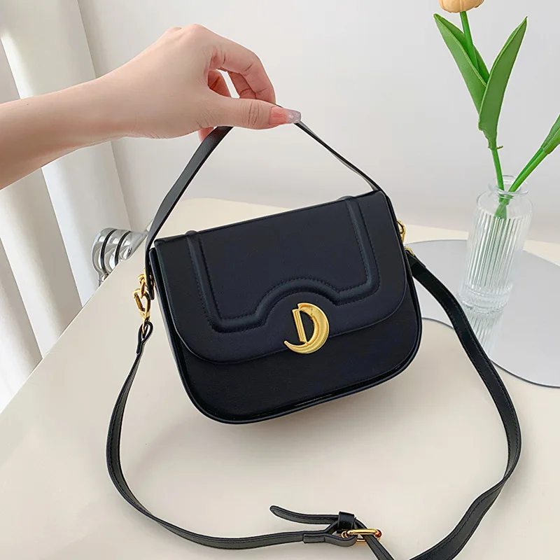 

Элегантная сумка через плечо, новинка 2023 года для женщин, роскошная минималистичная сумка через плечо, модная маленькая сумка для всех случаев