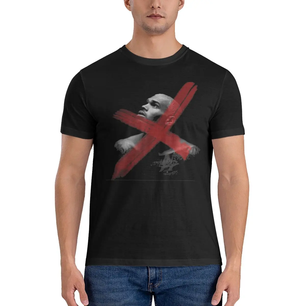 Chris Brown Men's Classic Unisex Cotton T-Shirt for Men & Women, Classic Tee