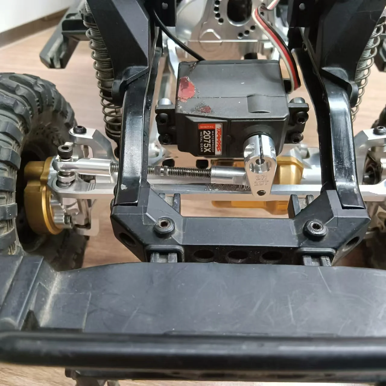 VITAVON 업그레이드 4개의 링크 부품은 Trx-4 옵션 3용 VITAVON 프론트 액슬 하우징에 적합합니다.