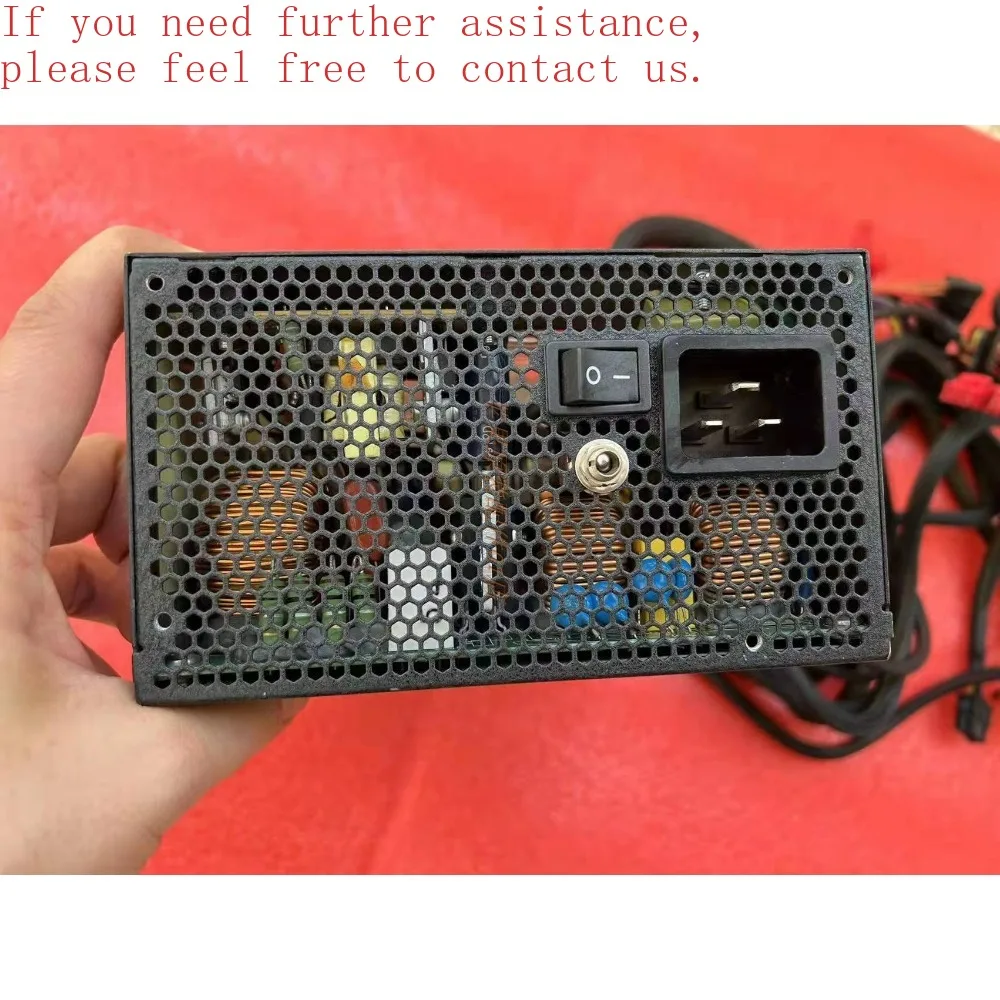 Per AcBel 900W 1000W 1100W alimentatore per computer 80PLUS alimentatore argento, controllo della temperatura muto