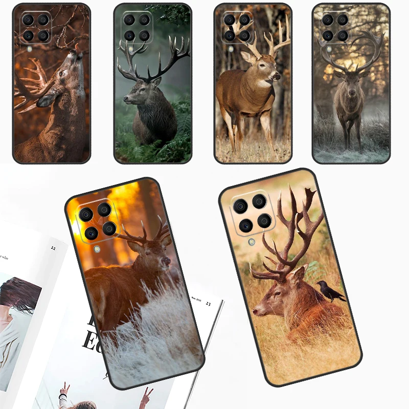 STUNNING DEER Animal Case For Samsung Galaxy M55 M21 M31 M51 M12 M32 M52 M20 M13 M23 M33 M53 M14 M34 M54 M30s