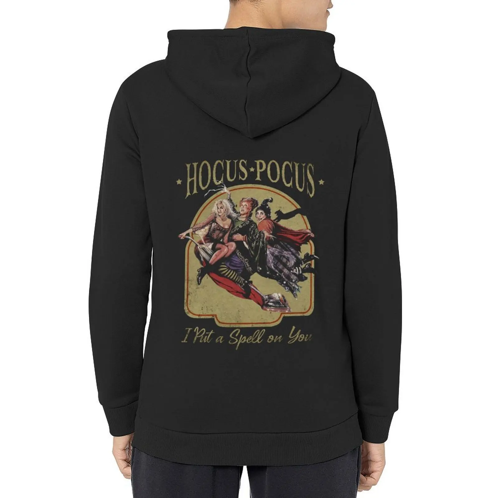 

Funny Hocus Three Witches Pocus Idol Gift Fot You Hoodie hooded shirt autumn graphic t shirts men hoodies for men