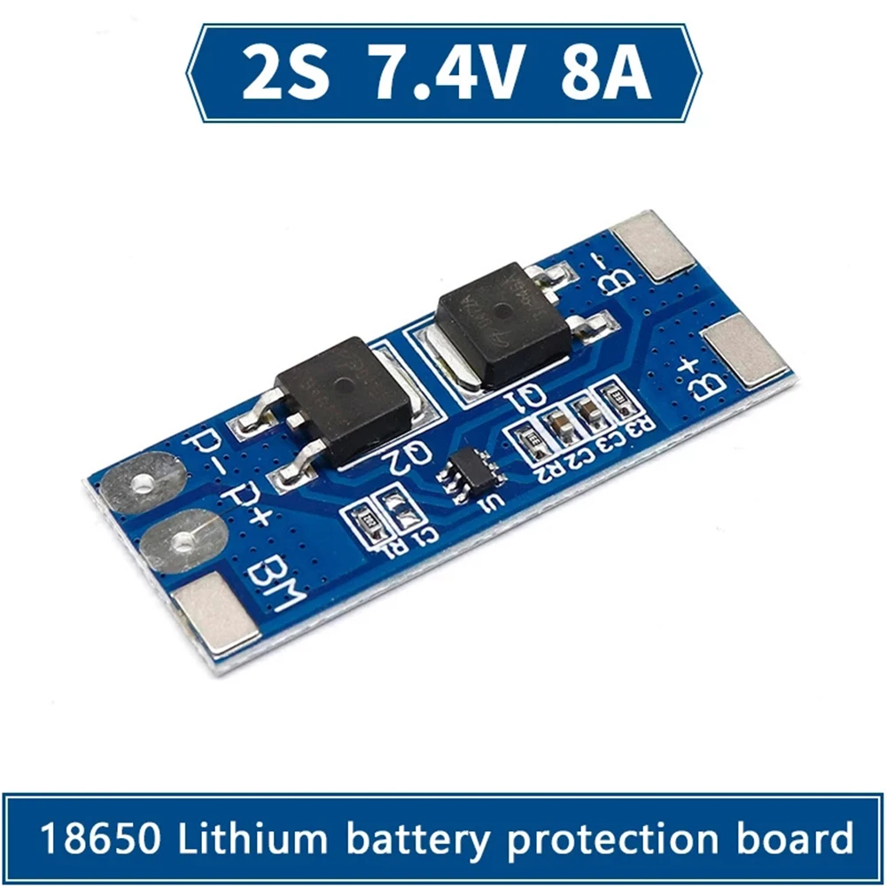 2S 8A Li-Ion Lithium Battery 7.4v 8.4V Charger Battery Protection PCB Board Pcm For Li-ion Lipo Battery Cell Pack Max15a
