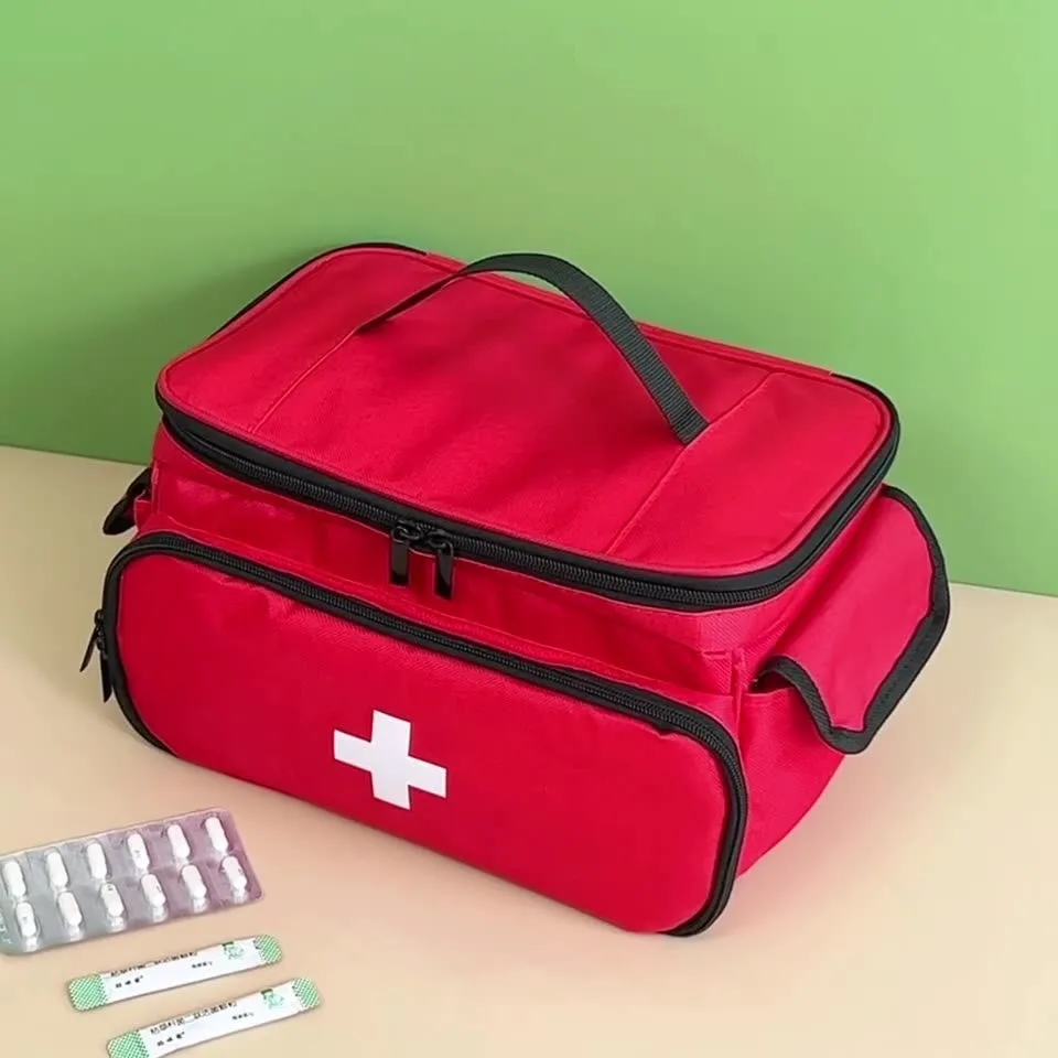 

Портативный чехол-органайзер для лекарств, семейная аптечка, сумка для путешествий, чехол для экстренной медицинской помощи, уличная спасательная сумка EDC