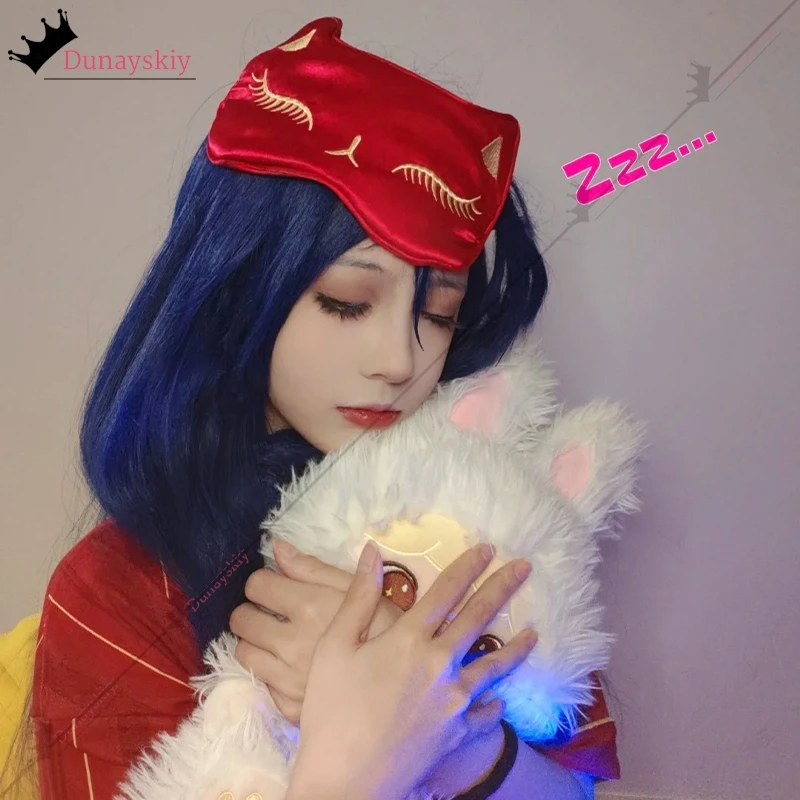 MiSide Crazy Mita Cosplay Game Cosplay Costume Red Eye Mask Eyeshade Cover Role-playing Eye Mask Women Primary Yandere Prop — zdjęcie 7