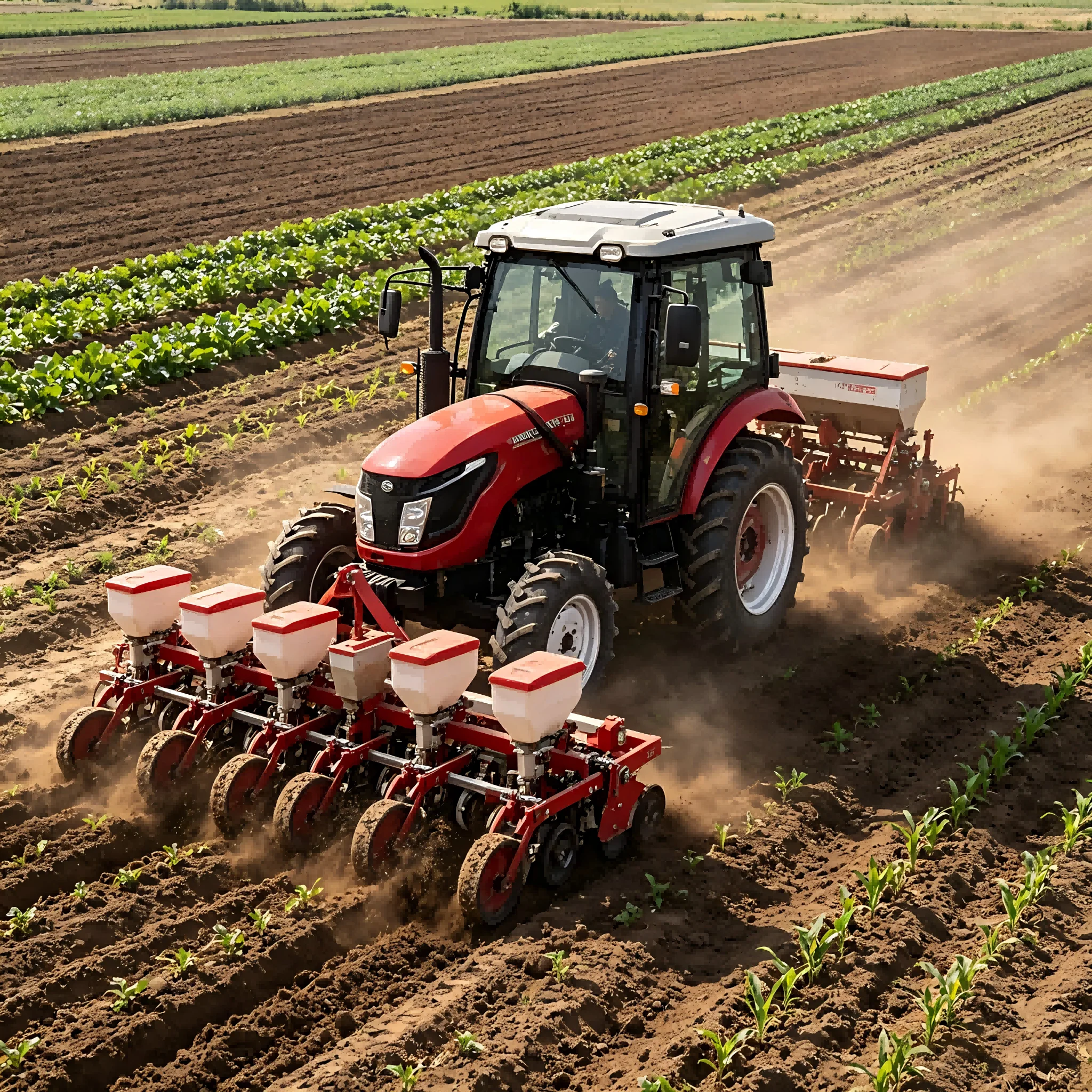 手頃な価格で大容量、コンパクトな4x4トラクター、フロントロ - Tractor Backhoe のレビューと価格