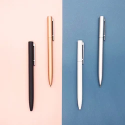 1Pcs Stylish and Smooth Writing Metal Ballpoint Pen for Business Office - Luxury Gift with Premium Quality Feel