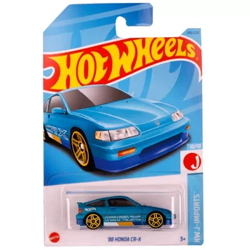 Original Hot Wheels Car 88 Honda CR-X Toys for Boys Scale 1/64 Diecast Carro Alloy Model J-IMPORTS Brinquedos Collection Gift