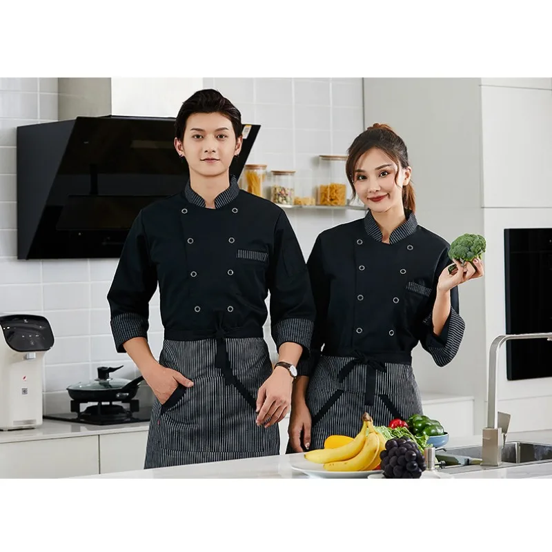 케이크 가게 베이커 작업복 호텔 케이터링 주방 주방 남성과 여성 요리사 의류
