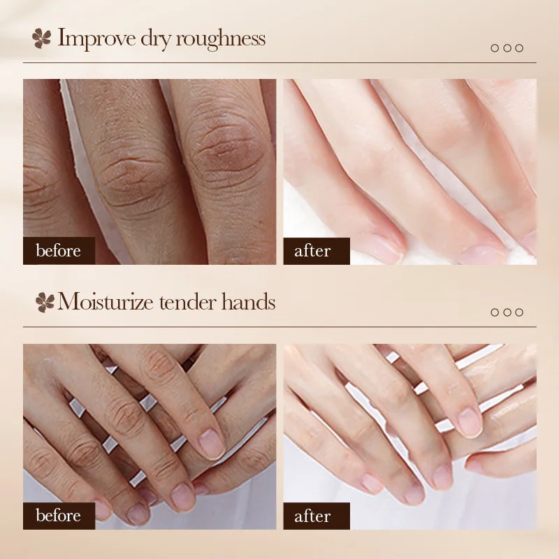 3pcs bloemen botanische geurige Handcrème Sets Anti Droog Voedende Vervagen Fijne Lijntjes Hydraterende Reparatie Handen huidverzorgingsproducten