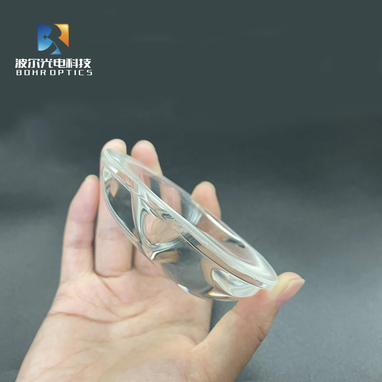 High Borosilicate Glass D84.9mm Street Lamp Lens Fresnel Lens Optical Instrument Accept Customization