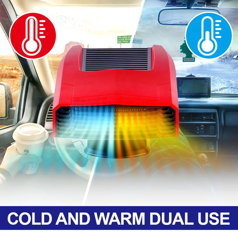 In-Car Use Outdoor Heating Red Black 360 Rotation DC 14-21V Voltage Easy To Use For Outdoor Use No Deformation