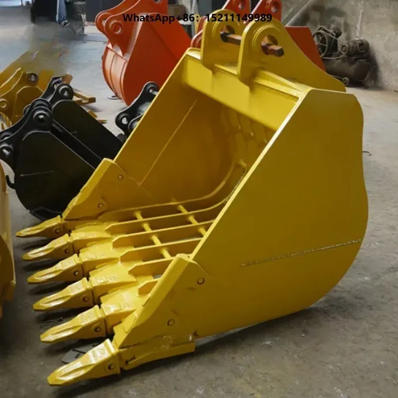 2026 High Quality Official Heavy Duty Rock Bucket for Excavator Screening and Digging Buckets