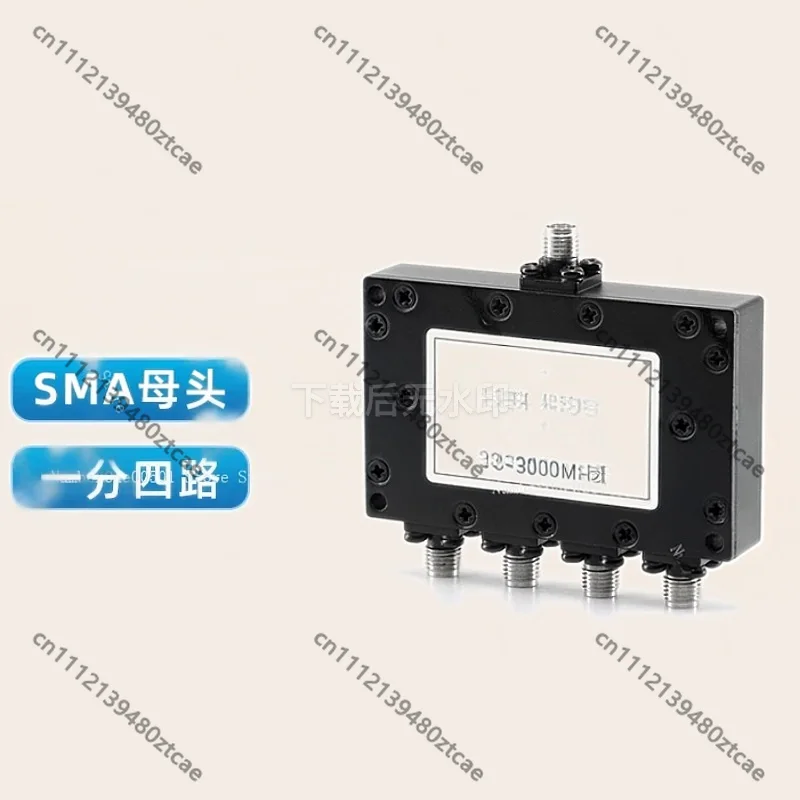 DC-3G 1 To 4 Way RF Power Splitter SMA Interface Signal Distributor Combiner