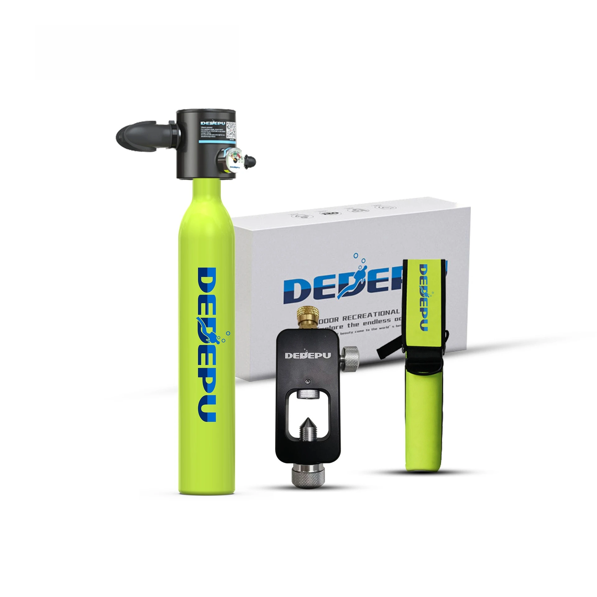 

Portable underwater scuba emergency breathing apparatus spare diving supplies equipment snorkeling oxygen cylinder