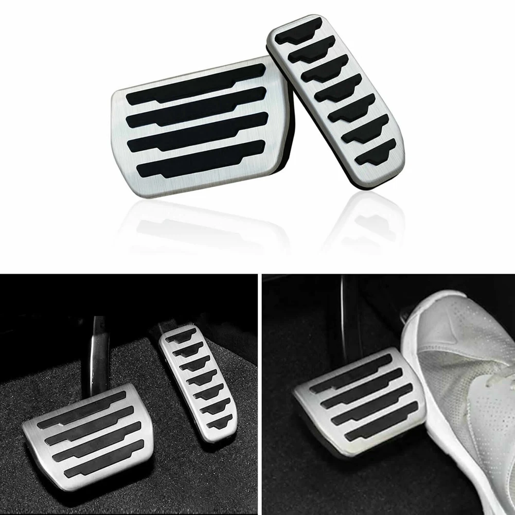 Auto LHD Brake Gas Fuel Accelerator Pedal Cover for Land Rover Freelander 2007 - 2015 Car Pedals