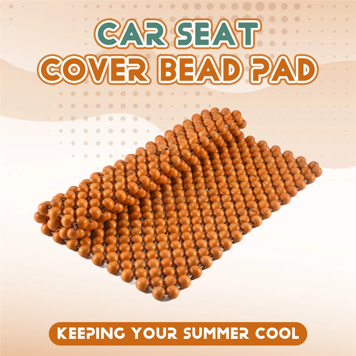 

Trending Muzhu Car Seat Cushion Wooden Beads Chair Art Massage Cushion Car Seat Cushion Car Seat C