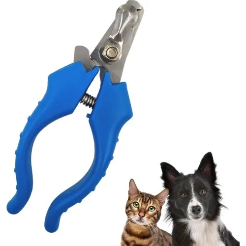 Standard Cat Dog Pet Riverworld Pet Cat and Dog Stainless Steel Spring Nail Clipper and Fix