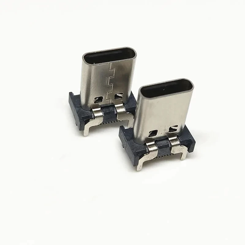 1PC TYPE-C Buchse 24PIN Vertikale Patch 13mm 13,5mm 15mm Vertikale 5A Hohe Strom USB weibliche Kopf 24P Stecker C Port SMT + DIP – Detail 3