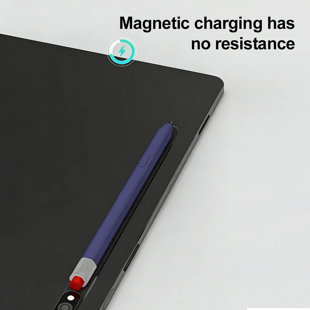 Silicone Case for Samsung Galaxy S Pen S11 S10 S9 S8 S7 Lite Anti‑Roll Flat Stylus Protective Sleeve Anti‑Slip Soft Grip Cover view 2